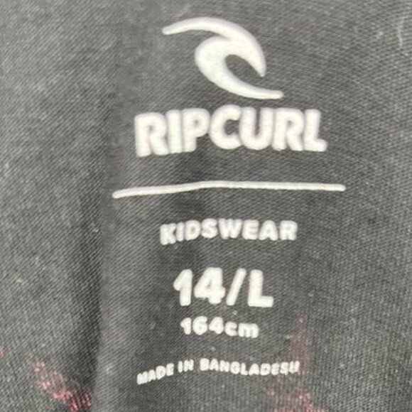 Rip Curl Kidswear Black Surf Graphic Tee (14/L, 164 cm) - Picture 4 of 9